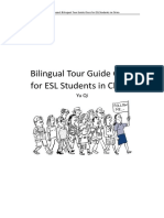 Bilingual Tour Guide Class For ESL Students in China.: Yu Qi