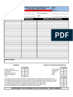 Análisis de Riesgos y Medidas de Control en La Charla de Seguridad PDF