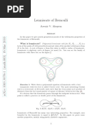 Lemniscate of Bernoulli: Arseniy V. Akopyan