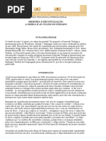 Memória e Reconciliação