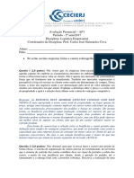 AP1 de Logística Empresarial 2 Sem 2017