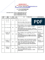 Itinerary Xi'An