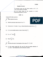 Karnataka 2nd Puc Mathematics Board Exam Question Paper Eng Version-March 2018 PDF
