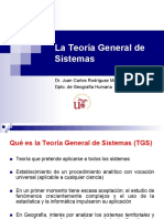 Teoría General de Sistemas