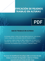 Identificación de Peligros en Trabajos en Alturas