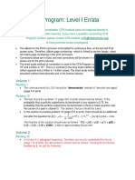Cfa Level I Errata June PDF