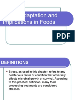 Stress Adaptation and Implications in Foods