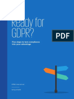 Ready For GDPR?: Five Steps To Turn Compliance Into Your Advantage