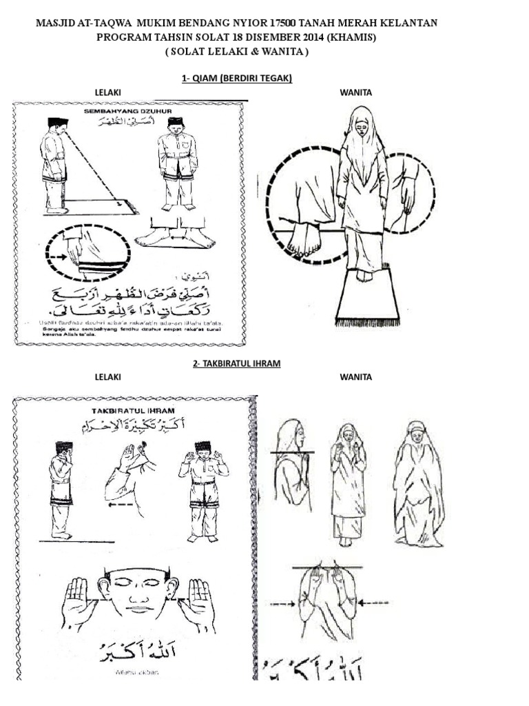 Gambar Solat Pdf