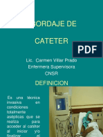 Abordaje de Cateter PDF