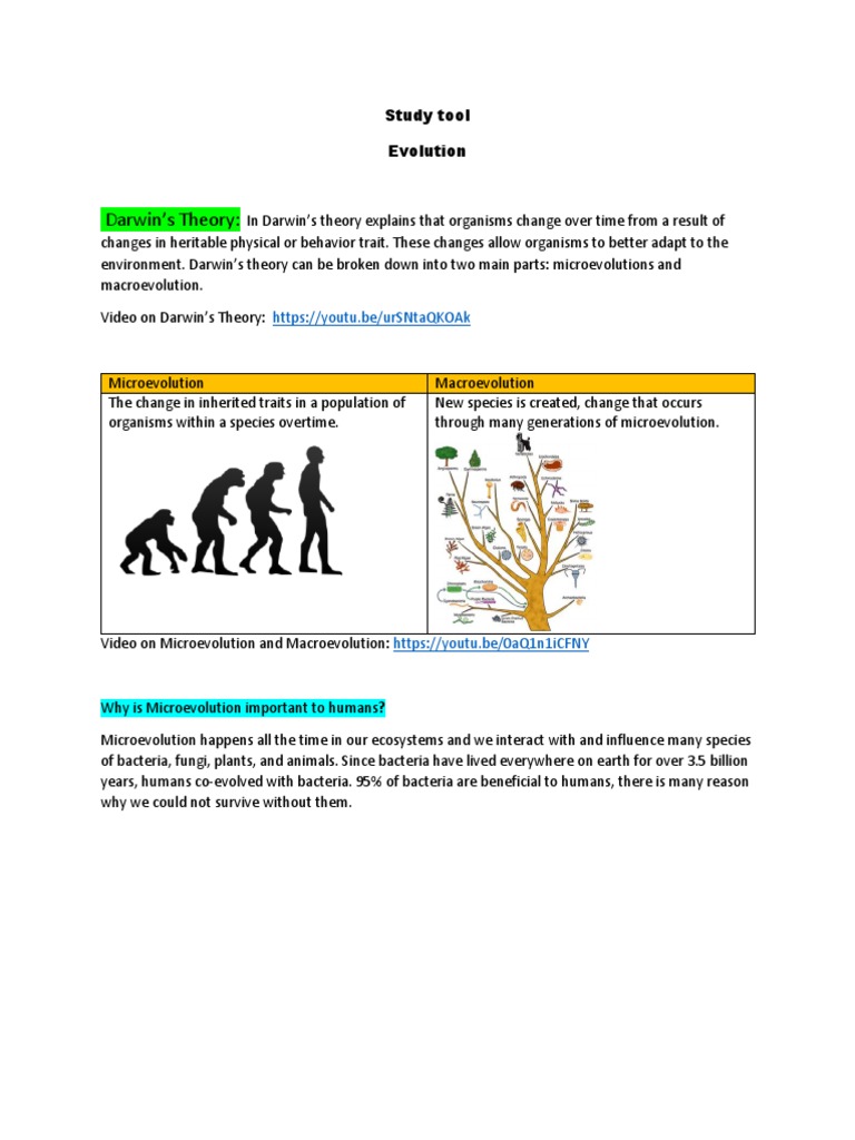 Understanding Microevolution and Macroevolution | PDF | Science ...