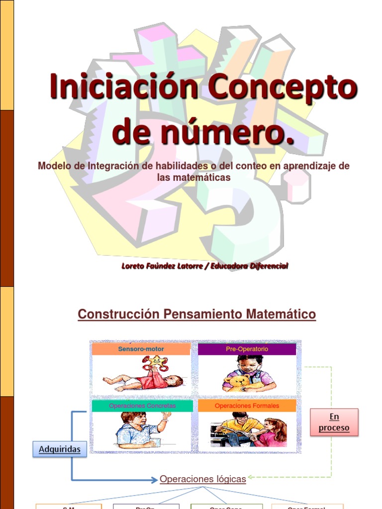 Desarrollo del Concepto de Número | PDF | Concepto | Aprendizaje
