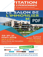 Salon Immobilier Neuf Invitation 2019