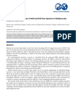 SPE-189783-MS Material Balance Forecast of Huff-and-Puff Gas Injection in Multiporosity Shale Oil Reservoirs