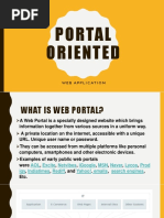 Portal Oriented