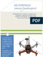 The Postman (Autonomous Quadcopter)