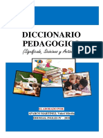 Diccionario Pedagogico