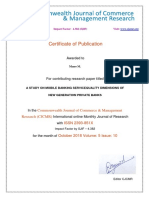 Mano Certificate