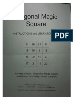 7192 Chuck Hickok - Diagonal Magic Square
