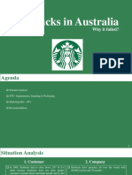 Why Starbucks Failed in Australia