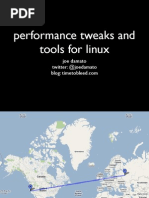 Performance Tweaks and Tools For Linux