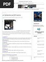4G Optimization and KPI Analysis - Telecom Hub