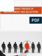 Emerging Trends of Recruitment and Selection