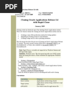 Cloning Oracle Applications Release 11i With Rapid Clone 230672.1