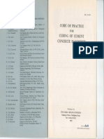 IRC 84-1983 Code of Practice For Curing of Cement Concrete