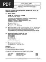 MSDS Light Oil