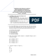 Soal OSTN Math. Non-TI (Sesi I) Jateng 2010