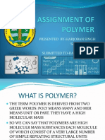 Assignment of Polymer