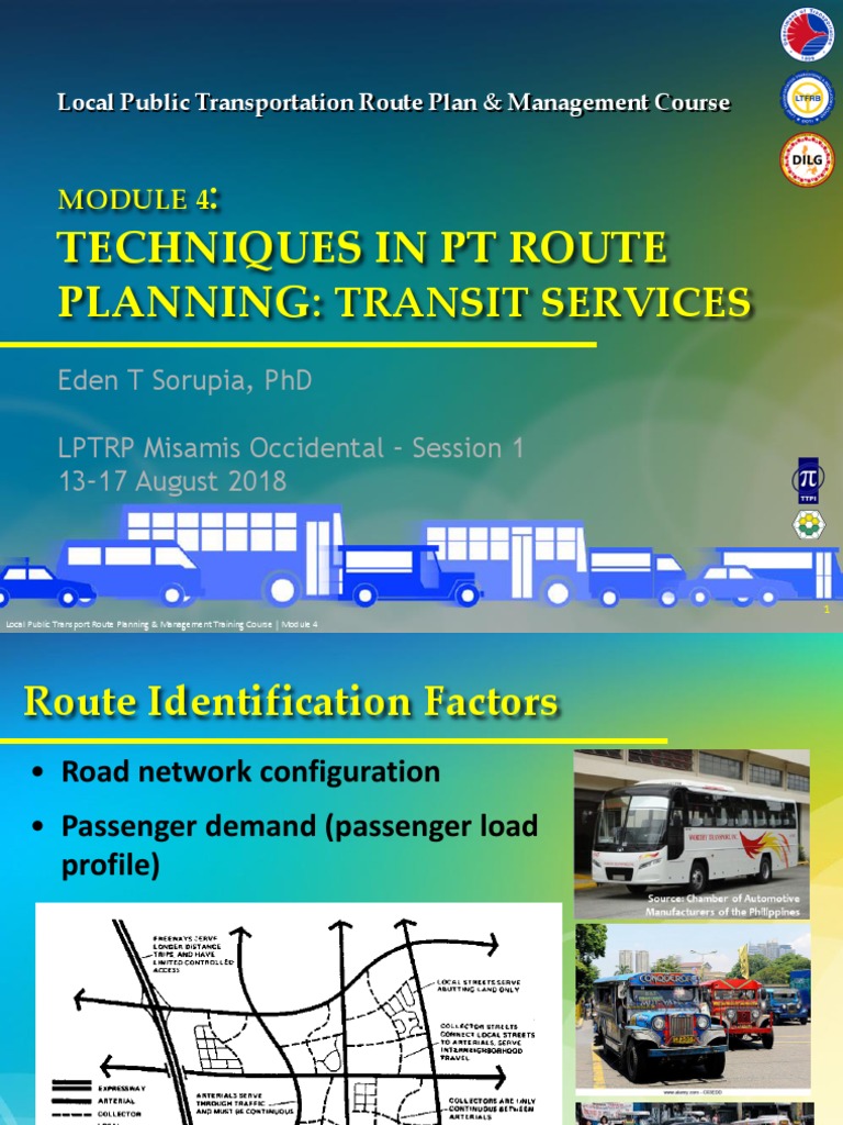 Module 04 - PT Route Planning - Transit Services | PDF | Public ...