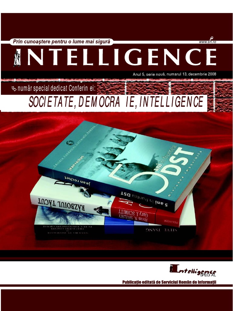 Intelligence Special Edition PDF | PDF