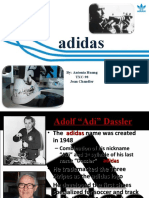 Adidas: By: Antonia Huang TXC-98 Joan Chandler