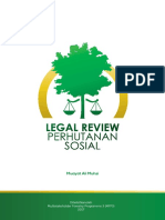 Legal Review Perhutanan Sosial