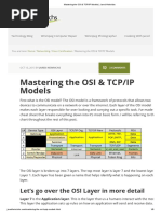 Mastering the OSI & TCP_IP