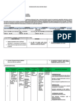 Programación anual 2do grado