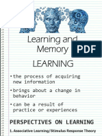 Learning and Memory: Subtitle
