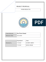 Proposal Template of data structure