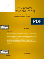 PNW Site Supervisor Training