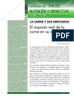 LA CARNE Y SUS DERIVADOS. Dossier