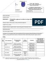 Urbanistička Saglasnost Za Zahvate Za Koje Nije Potrebno Odobrenje Za Gradjenje PDF