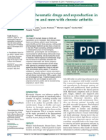 Antirheumatic Drugs and Reproduction in Women and Men With Chronic Arthritis 2015