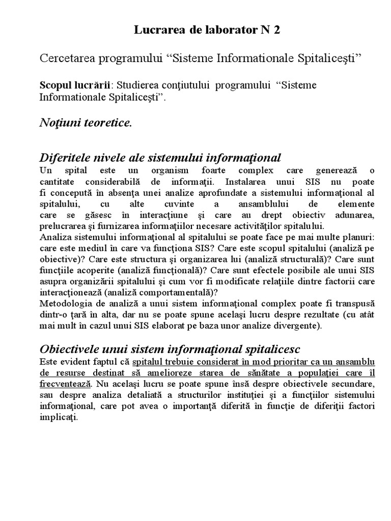 TCM Lucrare de Laborator #2 | PDF