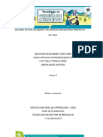 Valores Éticos Un Deber y Un Derecho en Nuestro Proyecto