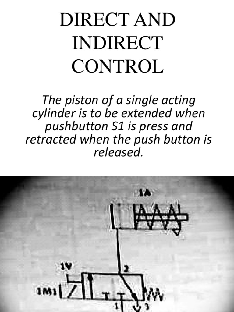 Pneumatic Cylinder Control Guide | PDF