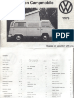 Manual VW Transporte Campmobile 1979