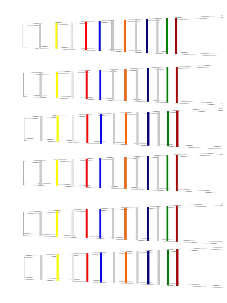 3/4 Violin Fingerboard Stickers | PDF