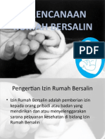 Perencanaan Rumah Bersalin